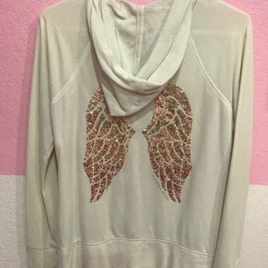 ❌SOLD❌ Victoria’s Secret ombré angel wings hoodie